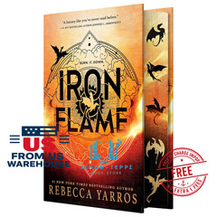Iron Flame Deluxe HC Wing & Claw Edition Empyrean 2 Rebecca Yarros