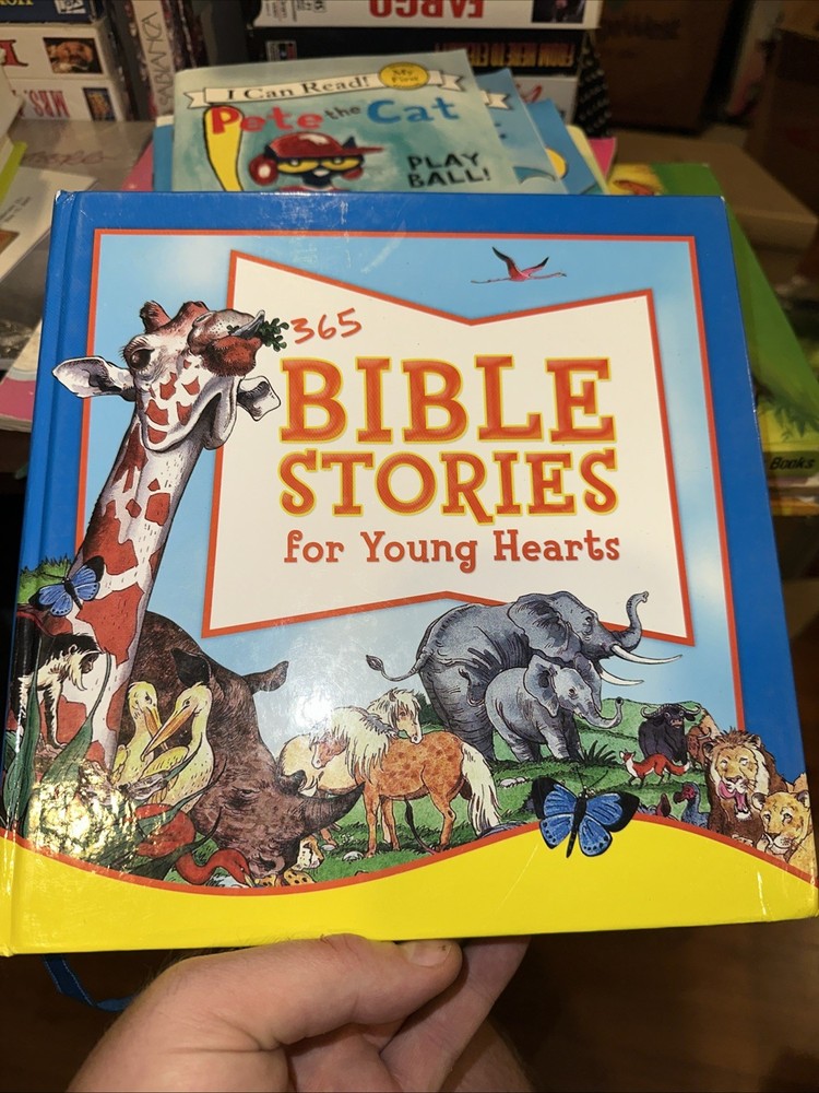 365 Bible Stories for Young Hearts Lion Hudson 2006 Hardcover Children’s Kids