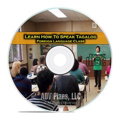 Learn How To Speak Tagalog, Fluent Foreign Language Training Class, CD