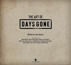 THE ART OF DAYS GONE (Full Size Hardcover Book, 2019) Like New