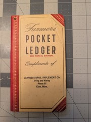 Vintage Farmer’s Pocket Ledger 1952/1953 86th Annual Edition