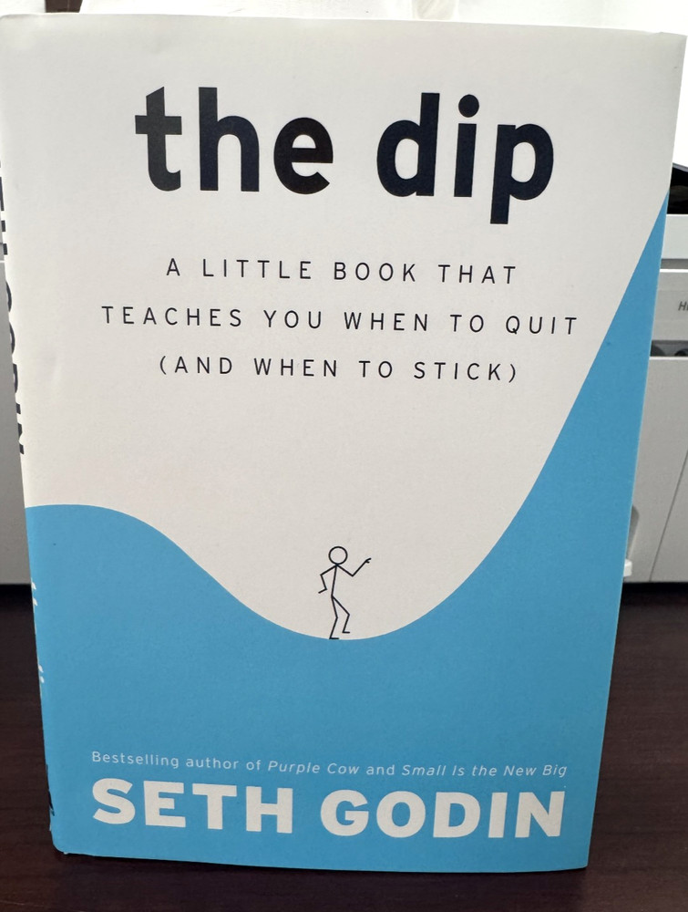 The Dip by Seth Godin – Free shipping in the US