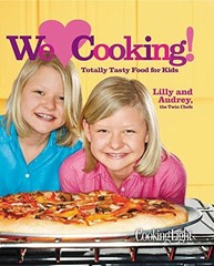 WE LOVE COOKING! Food For Kids New Book Cookbook by Lilly and Audrey Andrews