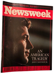 Lot of 10 John F. Kennedy Jr. Magazines 1999 People, Newsweek, Shout Out JFK Jr.