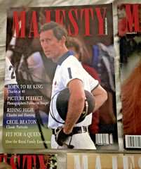 5 Majesty Magazines Vol 9 ~ 1988 – 1989 Lady Diana, Prince Charles … etc