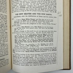 Book of Revelation Clarence Larkin 5th Edition Antique 1919 Ex-Library Hardcover