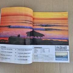 Longboard Magazine Lot of 6 – 2004 Jimmy Gamboa Interview Issue Noseriding VGC