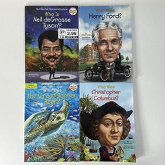 Who Is? Who Was? What Is? Lot of 13 Books, Ford, Franklin, Keller, Columbus Good
