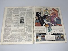 Saturday Evening Post Jan 18 1936 Ice Hockey M.L. Bower Vintage Magazine Complet