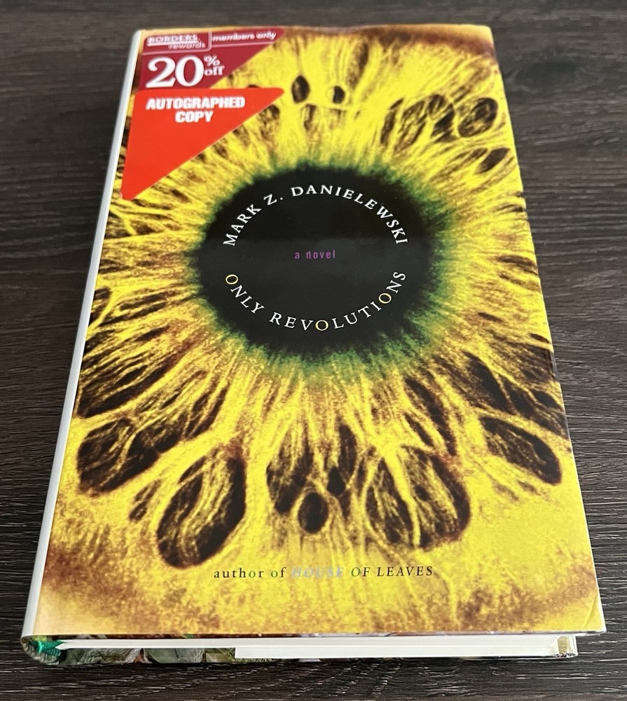 SIGNED & NUMBERED LIMITED ED. Mark Z. Danielewski Only Revolutions 1st/1st AsNew