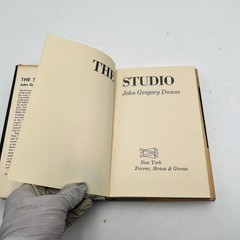 The Studio John Gregory Dunne 1969 Farrar Straus Giroux Hardcover