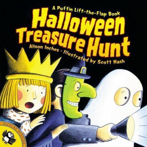 Halloween Treasure Hunt; Lift-the-Fla- 0140558616, paperback, Alison Inches, new