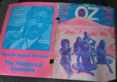 OZ # 30 magazine with Jimi Hendrix poster UK issue October 1970 Counter-Culture