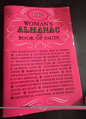 Woman’s Almanac and Book Of Facts 1967 Dell Purse Book Women Feminism 64 Pages
