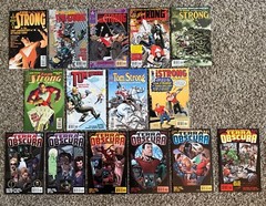 Alan Moore comics • Tom Strong 1 2 3 4 5 6 7 8 11 • Terra Obscura V 1 1-5 V2 2