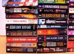 Lot 12 Mystery Thriller Action Fiction Paperback Book Random Pick Author Title