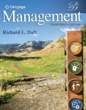 Management (MindTap Course List) – Hardcover, by Daft Richard L. – Good