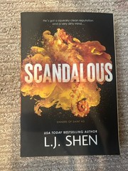 L.J. Shen Sinners of Saint 3-Book Paperback Lot Vicious Ruckus Scandalous