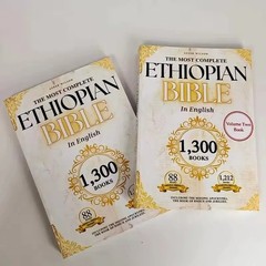 Complete Ethiopian Orthodox Canon 88 books English translation,…
