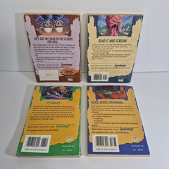Goosebumps Lot of 4 – R.L. Stine – Paperback – Scholastic
