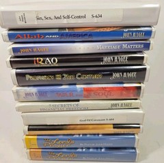 11 John Hagee Ministries Audio Tape Sets 41 Total Cassettes Religious Teachings