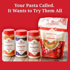 Plant-Based Parmesan Cheese 8oz Dairy-Free Vegan Cashews Nutritional Yeast