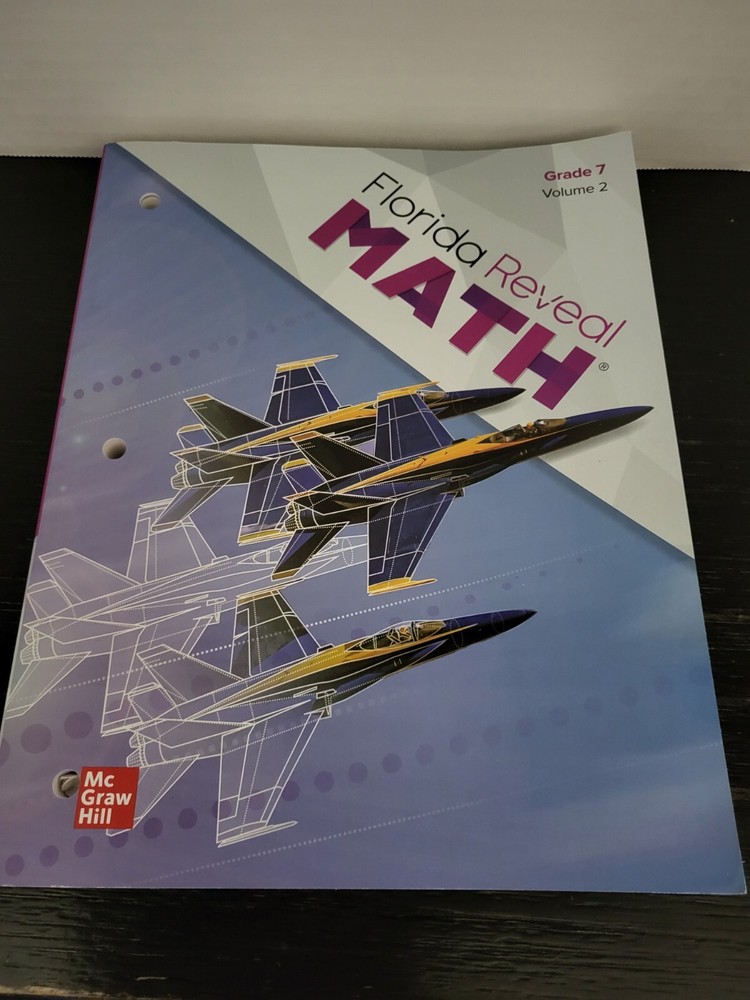 Florida Reveal Math Grade 7 Volume 2 Student Edition McGraw Hill Paperback