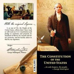 Pocket Constitution United States of America & Declaration of Independence
