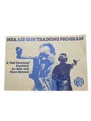 Vintage NRA Air Gun Training Manual Booklet Rifle Pistol Targets Guide