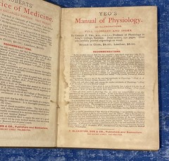 2- Rare Antique Books on Practice of Medicine Quiz-Compends Anatomy & Surgery