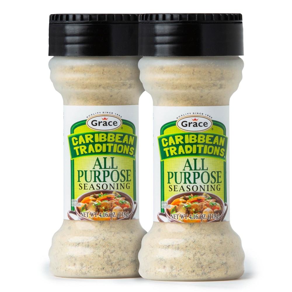 Grace Caribbean Tradition All Purpose Seasoning – 2 Pack 1 Ounce (Pack of 1)