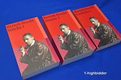 Bertolt Brecht Ausgewahlte Werke in Sechs Banden Taschenbuch German Language