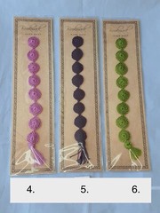 Bookmark Handmade $8.99 each. Crocheted Marcadores De Libro