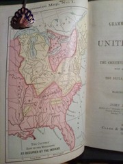 1883 “A Grammar School History of the United States” by John J. Anderson Gd HC