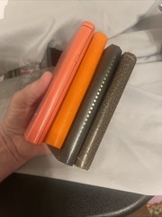 Gideon Bibles 4 pocket size Brown Orange ALL AKJ