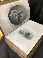 4 Vols In 2 Large Leather c1853 Life And Times Of Duke Of Wellington By Williams