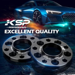 KSP 5X112mm Wheel Spacers,15mm 66.56mm Hubcentric Bore Forged Tuning Spacer f…