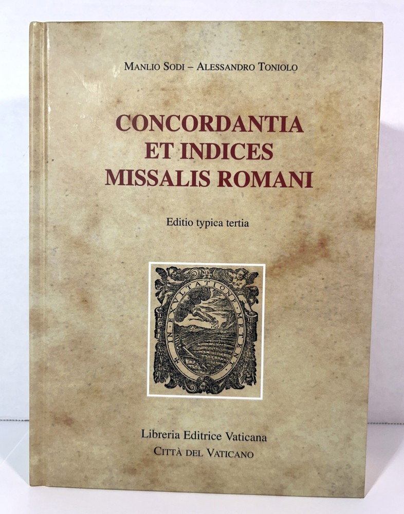 Concordantia et Indices Missalis Romani 2002 Libreria Editrice Vaticana HB Latin