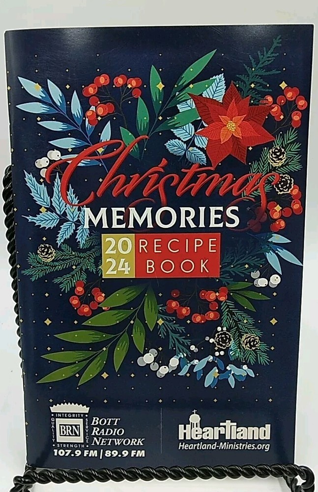 KLTE 107.9 FM Heartland 2024 Holiday Memories Recipe Book 71 Pages #1
