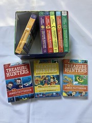 James Patterson Treasure Hunters Complete Gift Set Box Set Books 1-9 Illustrated