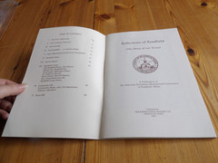 Reflections of Readfield Maine History/Bicentennial, 1975, SC, 6 x 9 56 pages