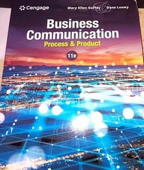 Business Communication: Process & – Hardcover, by Guffey Mary Ellen; – New h