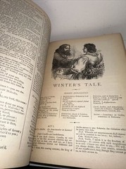 1904 COMPLETE WORKS OF WILLIAM SHAKESPEARE BOOK 400 Illustrations HB 560 Pages