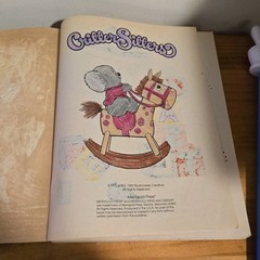 Critter Sitters Activity Coloring Book Vintage 1992 Merrigold 10 Pages Colored