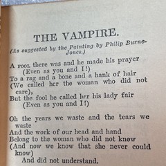 Little Leather Library THE VAMPIRE AND OTHER VERSES by RUDYARD KIPLING