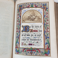 Holy Bible 1861 Antique George E Eyre London Large 9″ x 12″ 3″ Thick Metal Edge