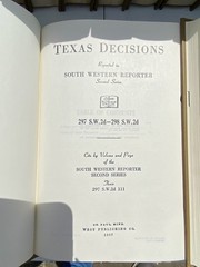 Texas South Western Reporter Law Books -Lot of 12 – Multiple lots FREE SHIPPING