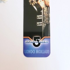 Vintage 90s Londo Mollari Bookmark- Babylon 5 -Gathering- 1997 Antioch KBO-13927