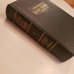 Complete Set American Jurisprudence Legal Forms Annotated State/Fed Volumes Vtg
