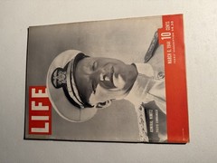 Life Magazine Lot of 8; 1942-44: Admiral Nimitz, B-29’s, Infantry, Chinese +